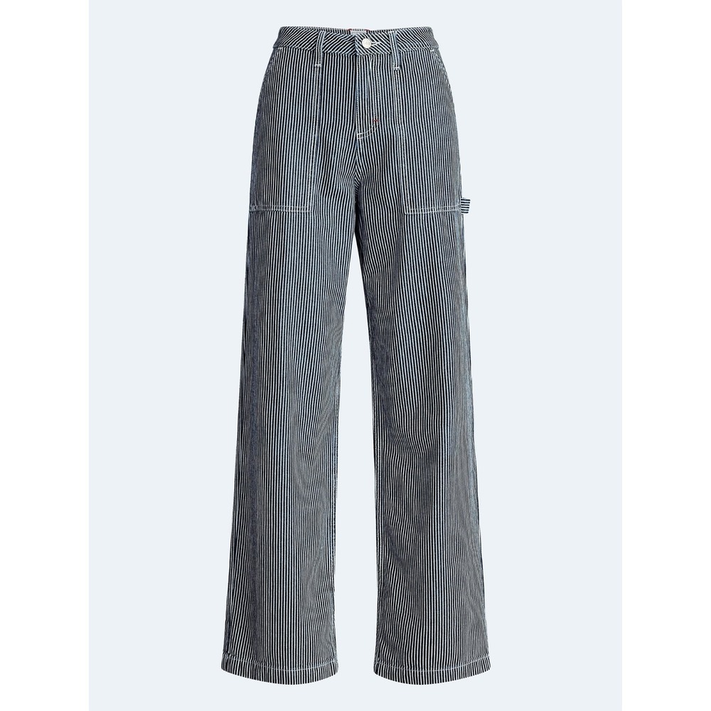 Kacey Lee Women's Mid Rise Loose Carpenter Jeans, Size 0 - Picture 5 of 8